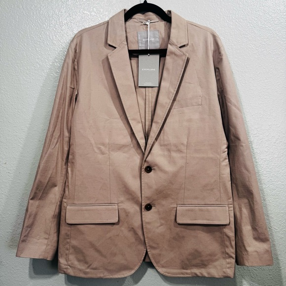 New Everlane Men’s Sand Blazer Size 40 - Picture 2 of 13
